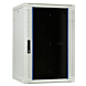 22U witte wandkast met glazen deur 600x600x1100mm (BxDxH)