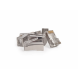 CAT5e Connector RJ45 - Shielded - voor stugge en soepele utp kabels - 10 stuks