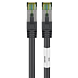 Cat8 S/FTP (PIMF) patchkabel 0,50m zwart