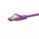 CAT6 S/FTP (PIMF) patchkabel 7,50m roze