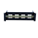 3U DIN rail voor 19 inch racks - in diepte verstelbaar