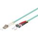 Glasvezel kabel LC-ST OM3 (laser optimized) 15 m