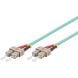 Glasvezel kabel SC-SC OM3 (laser optimized) 0.5 m