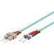 Glasvezel kabel SC-ST OM3 (laser optimized) 0.5 m