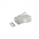 CAT6 Connector RJ45 - Unshielded - met hulpstukje voor massieve (solid/stugge) utp kabels