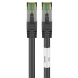 Cat8 S/FTP (PIMF) patchkabel 0,25m zwart