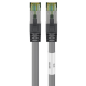 Cat8 S/FTP (PIMF) patchkabel 0,50m grijs