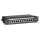 10 inch CAT6 FTP patchpaneel - 12 poorts