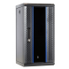 10 inch 12U Patchkast met glazen deur 370x450x618mm (BxDxH)