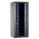 10 inch 15U Patchkast met glazen deur 370x450x752mm (BxDxH)