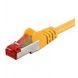 CAT6 S/FTP (PIMF) patchkabel 25m geel