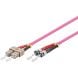 Glasvezel kabel SC-ST OM4 (laser optimized) 5 m