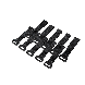 Kabelriem - zwart- 10 stuks