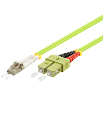 Glasvezelkabel LC-SC OM5 (laser optimized) 20m
