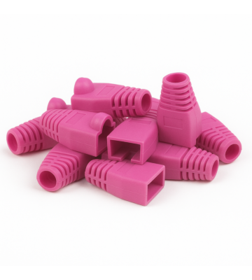 DANICOM RJ45 Kabeltule Roze - 10 stuks