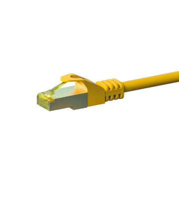 Cat7 S/FTP (PIMF) patchkabel 2m geel