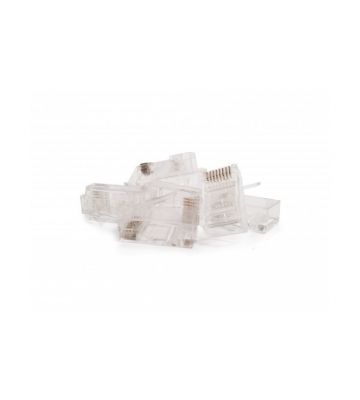 CAT6a Connector RJ45 - Unshielded - voor stugge kern - 10 stuks