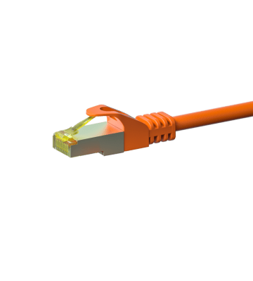 Cat7 S/FTP (PIMF) patchkabel 5m oranje
