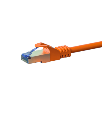 CAT6a S/FTP (PIMF) patchkabel 5m oranje