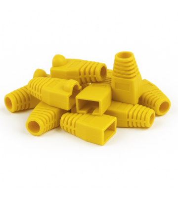 DANICOM RJ45 Kabeltule Geel - 10 stuks