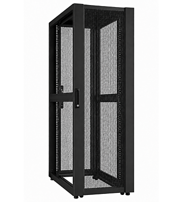 52U Datacenter patchkast met geperforeerde deur 600x1000x2400mm (BxDxH)