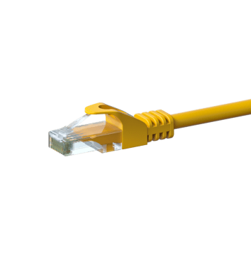 CAT6 patchkabel 2m geel - CCA