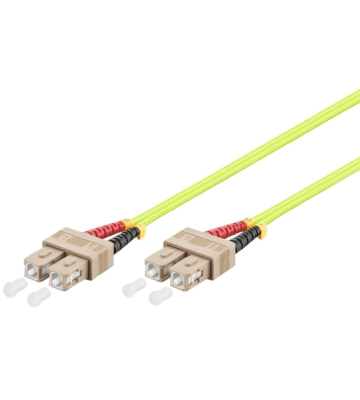 Glasvezelkabel SC-SC OM5 (laser optimized) 1m