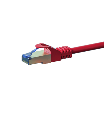 CAT6a S/FTP (PIMF) patchkabel 5m rood