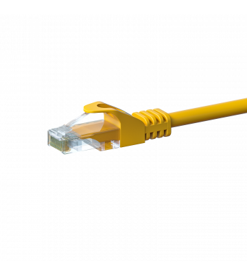 UTP CAT5e patchkabel 7m geel - 100% koper