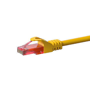 UTP CAT6 patchkabel 10m geel - 100% koper