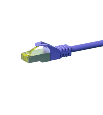 Cat7 S/FTP (PIMF) patchkabel 5m paars