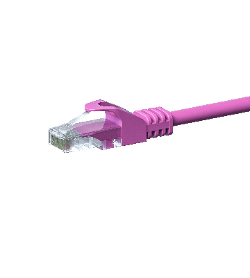 CAT5e patchkabel 10m roze - CCA