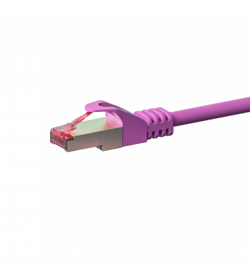 CAT6 S/FTP (PIMF) patchkabel 0,25m roze 