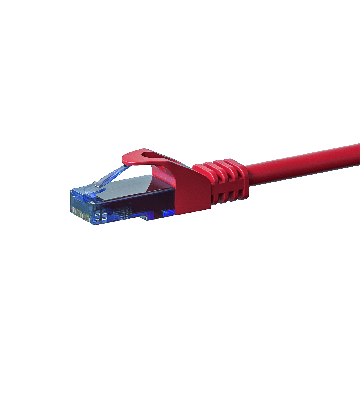 UTP CAT6a patchkabel 50m rood - 100% koper