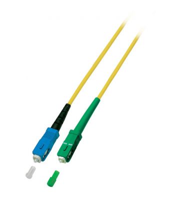 OS2 simplex glasvezel kabel SC/APC-SC 2m