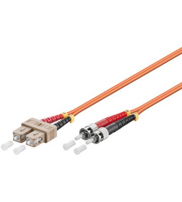 Glasvezel kabel SC-ST OM2 (laser optimized) 1 m