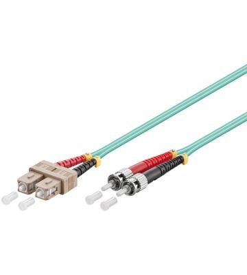 Glasvezel kabel SC-ST OM3 (laser optimized) 0.5 m