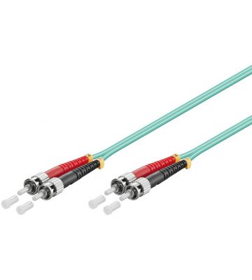 Glasvezel kabel ST-ST OM3 (laser optimized) 2 m