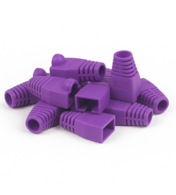 DANICOM RJ45 Kabeltule Paars - 10 stuks