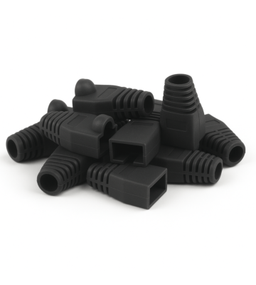 DANICOM RJ45 Kabeltule Zwart Large - 10 stuks