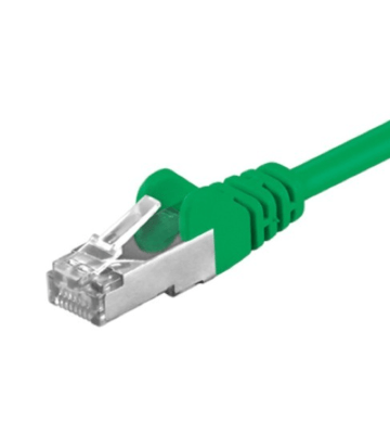 CAT5e FTP patchkabel 0.25m groen