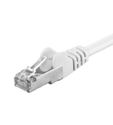 CAT5e FTP patchkabel 0,5m wit