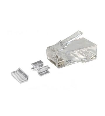 CAT6a Connector RJ45 met hulpstuk - Shielded - voor soepele utp kabels