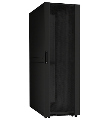 42U Datacenter patchkast met geperforeerde deur 600x1000x2000mm (BxDxH)