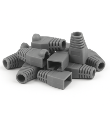 DANICOM RJ45 Kabeltule Grijs Large - 10 stuks