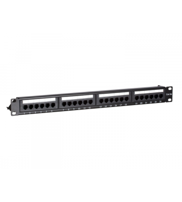 Patchpaneel Cat5e UTP  24 poorts