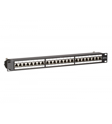 Patchpaneel Cat6a STP 24 poorts
