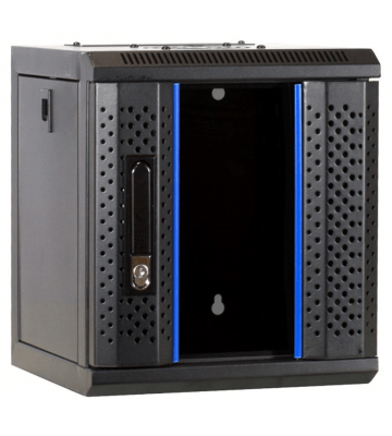 10 inch 4U Patchkast met glazen deur  312x310x264mm (BxDxH)