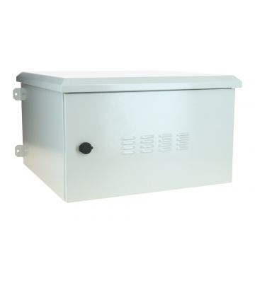 6U outdoor patchkast voor wandmontage IP55 - 600x600x368mm (BxDxH)