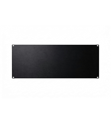4 U 19 inch afdekpaneel in zwart voor patchkasten